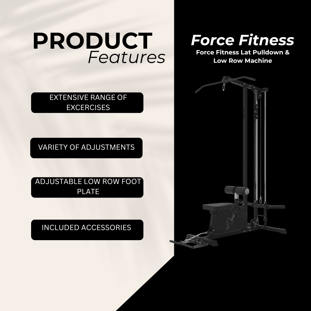 Lat Pulldown & Low Row Machine