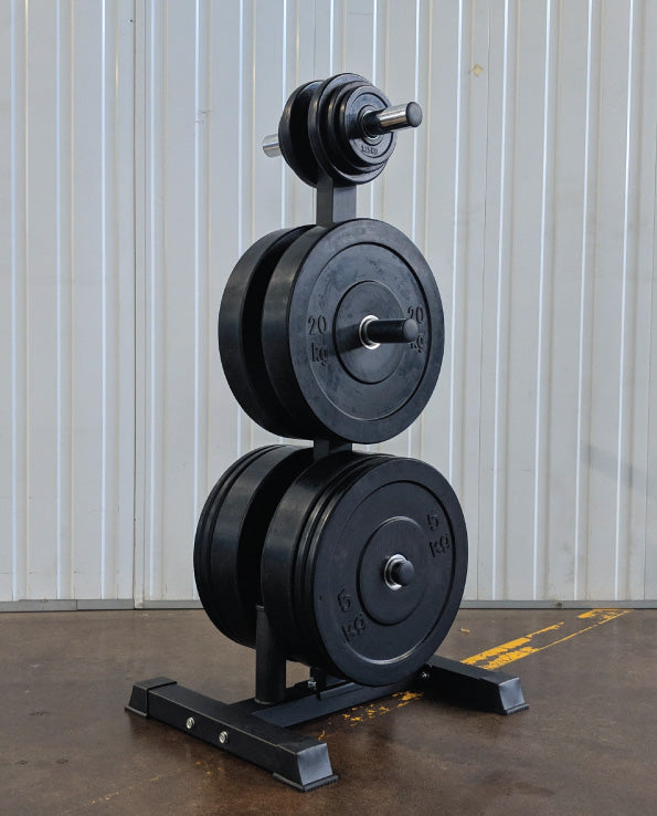 Olympic Weight Plate & Bar Storage Rack