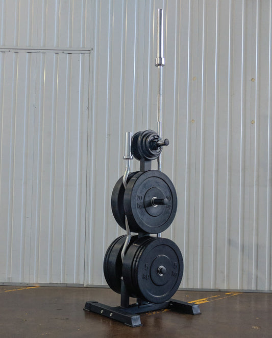 Olympic Weight Plate & Bar Storage Rack