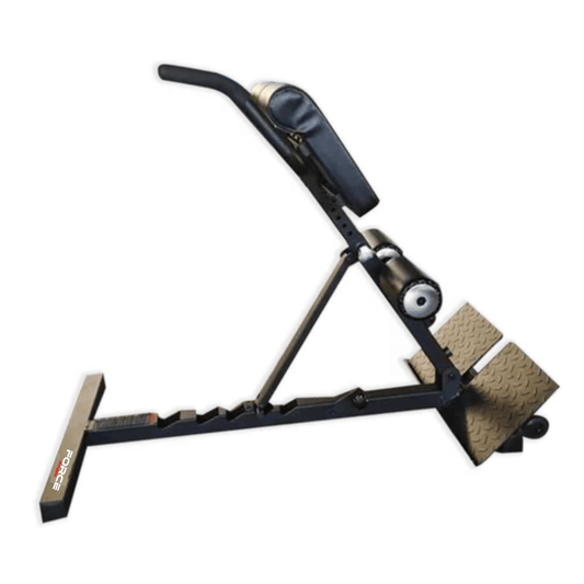 Folding Hyper Extension Bench