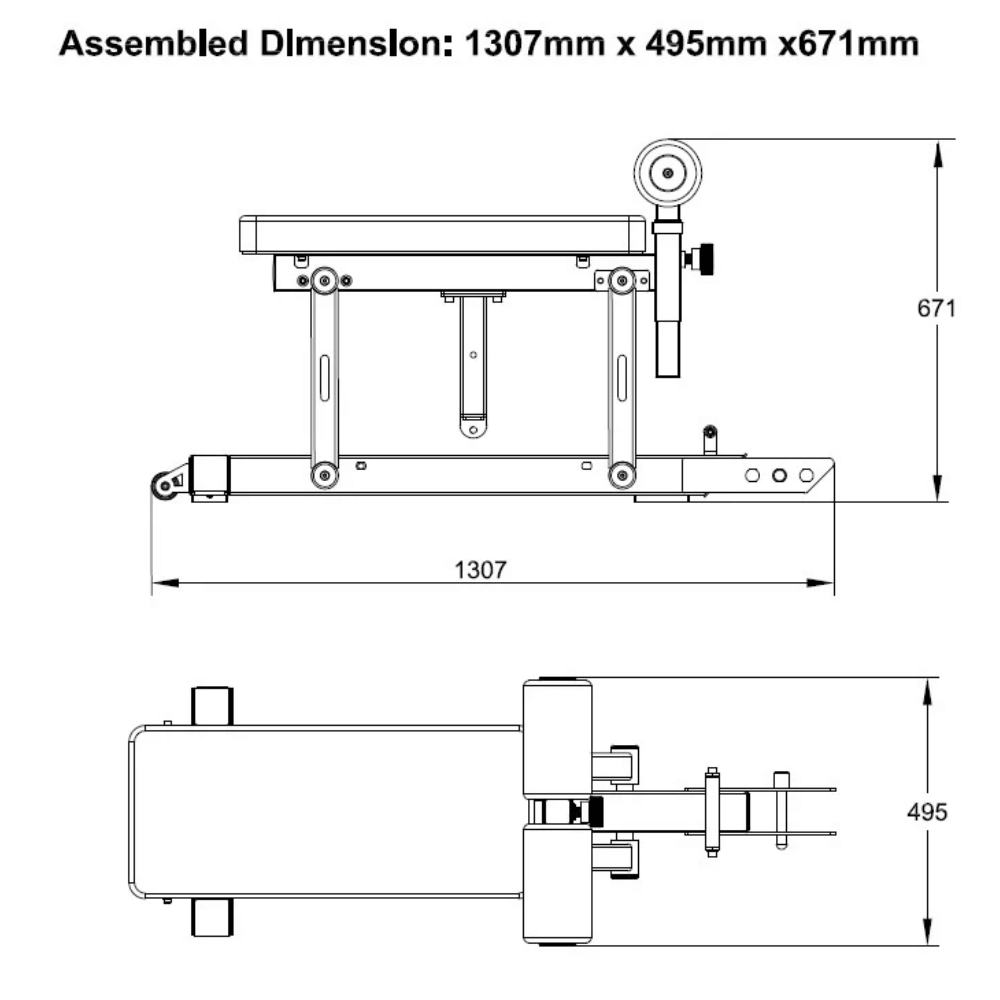 G-Series G25 LAT PULLDOWN & ROW SEAT Attachment