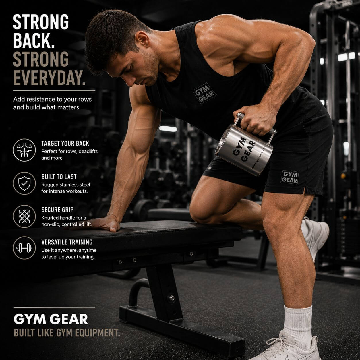 Heavy Duty 10kg Gym Mug