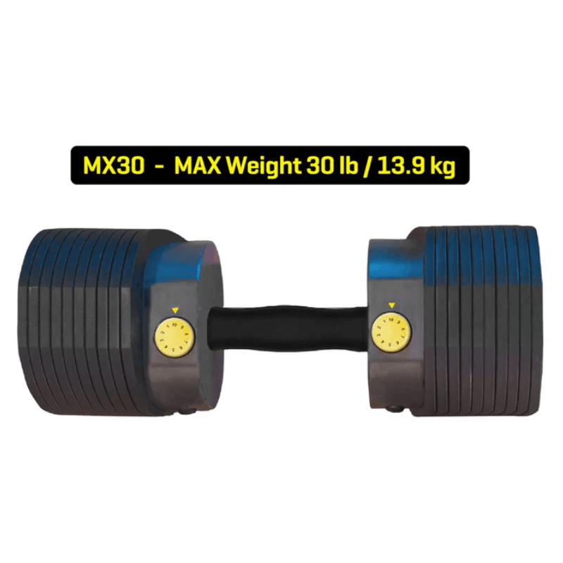MX30 Adjustable Dumbbell Set - 3.4 -14kg