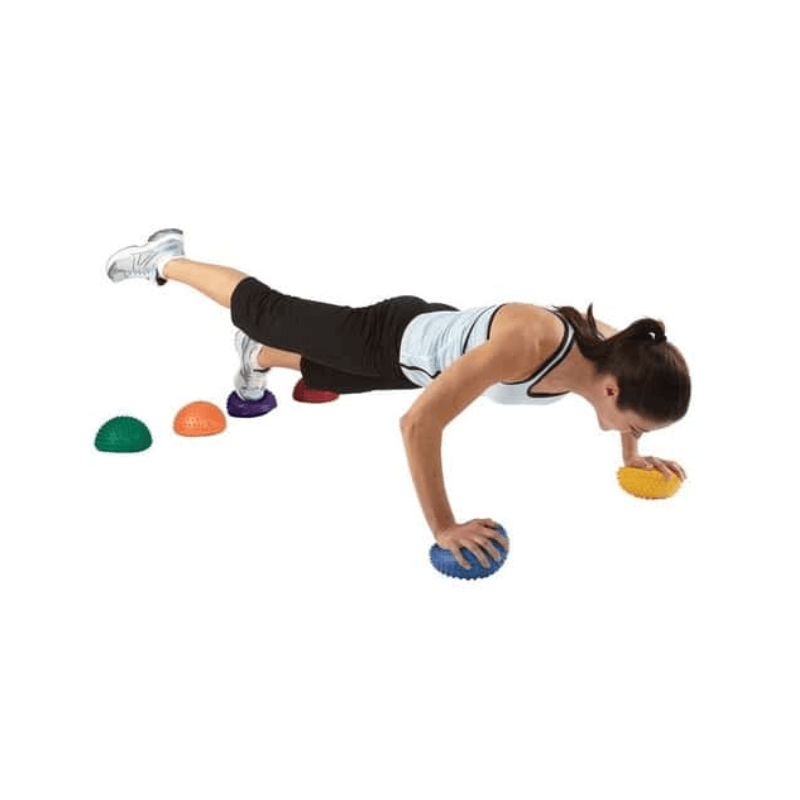 Medium Bosu Ball Small Hedgehog 16cm Proprioception Rehab - Pair