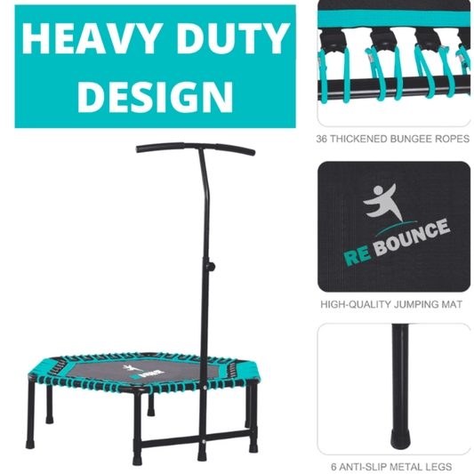 Hex Fitness Rebounder & Trampoline