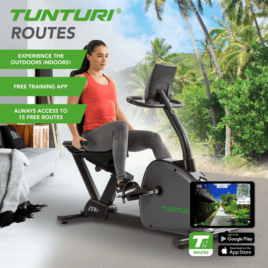 E50R Performance Recumbent Bike - Zwift