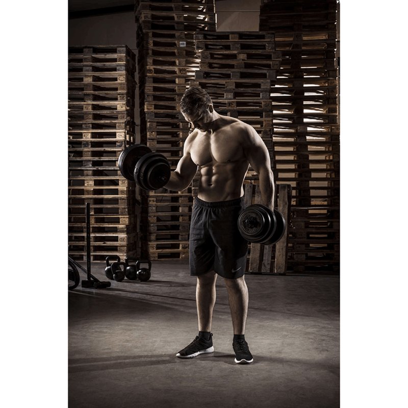 15kg Vinyl Dumbbell Set