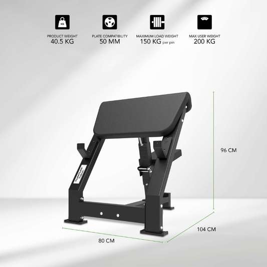 Platinum Preacher Curl