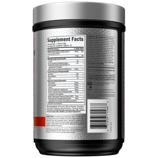 Shatter Elite Pre Workout Icy Charge - 472g