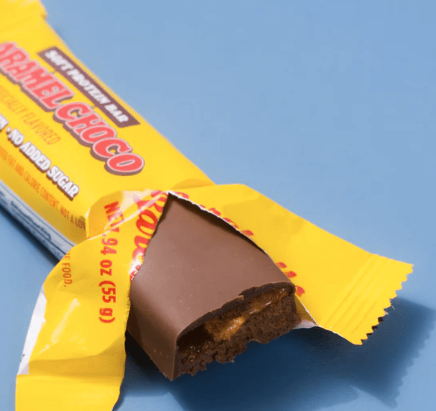 Choco Caramel Protein Bars (box of 12)