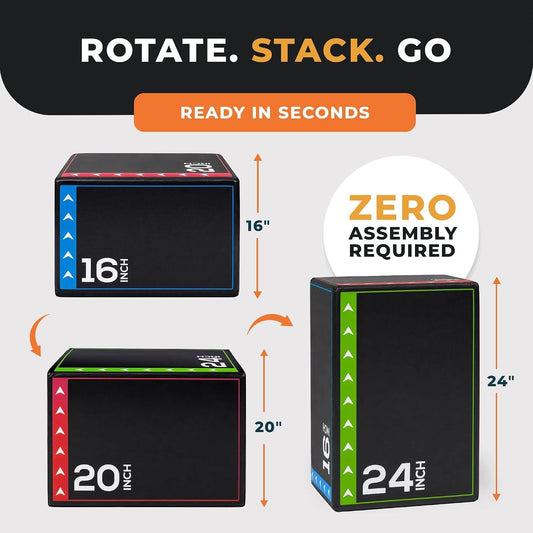 3-in-1 Soft Plyometric Box