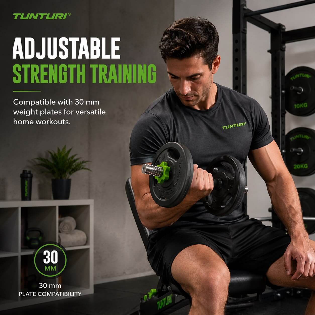 ABS Dumbbell bar - Screw