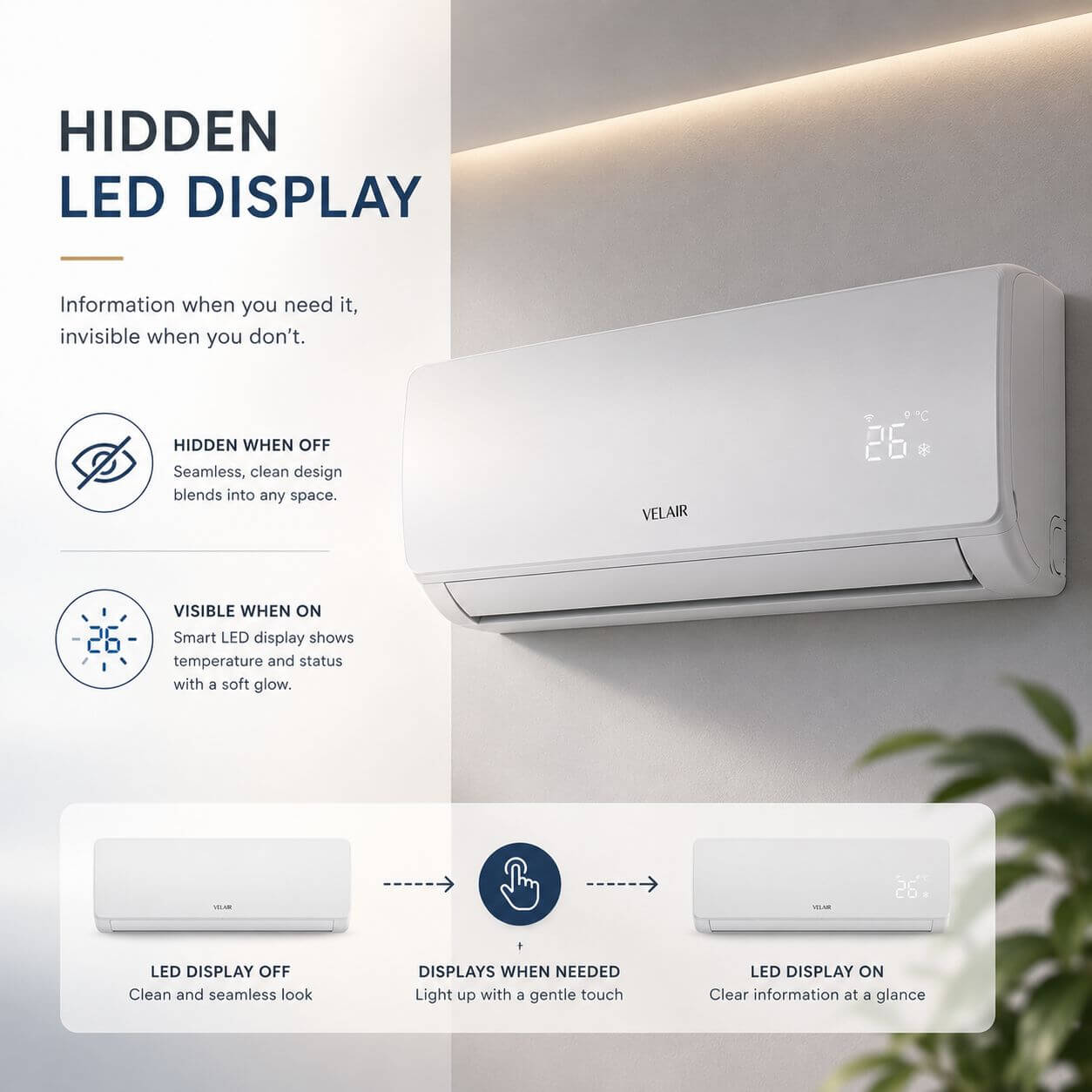 Heating & Cooling Split Air Conditioner 36000 BTU