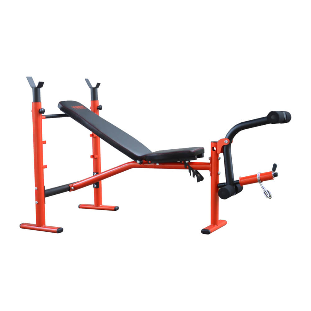 Warrior Mid Width Bench Press & Leg Extension & Leg Curl Combo