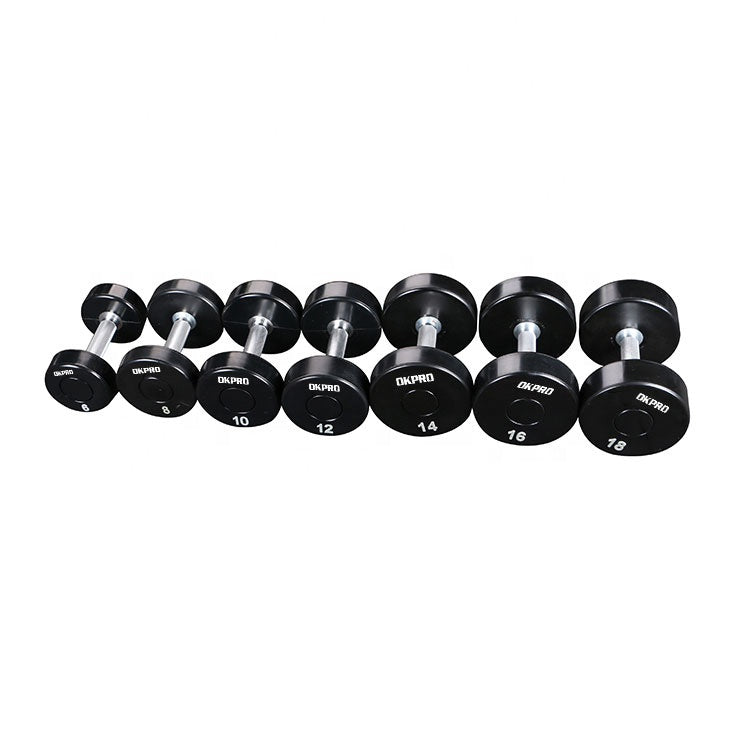 44kg Round Urethane Dumbbell Set
