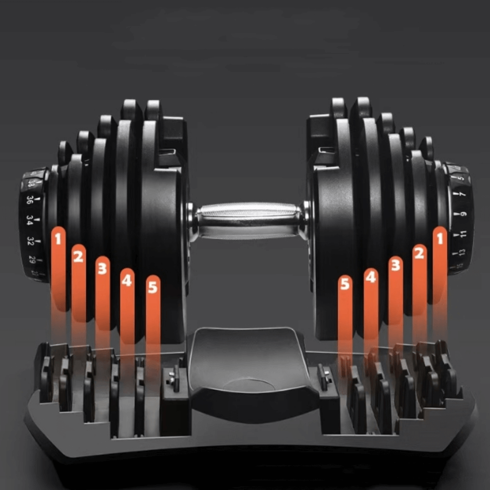 24kg Adjustable Dumbbell (Pair)