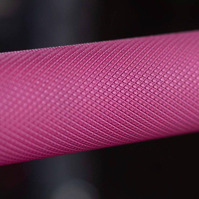 Women CrossFit Olympic Bar - 1.8m (Pink & Black)