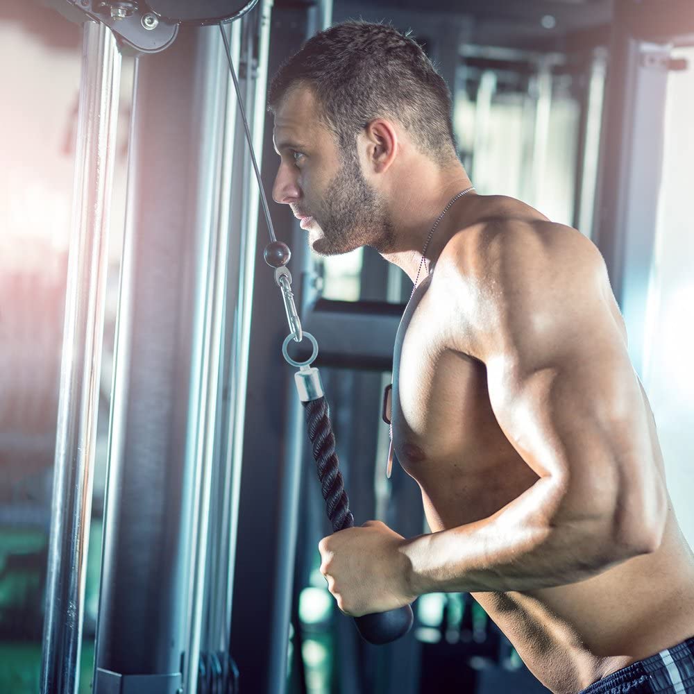 Single Tricep Rope Cable Attachment