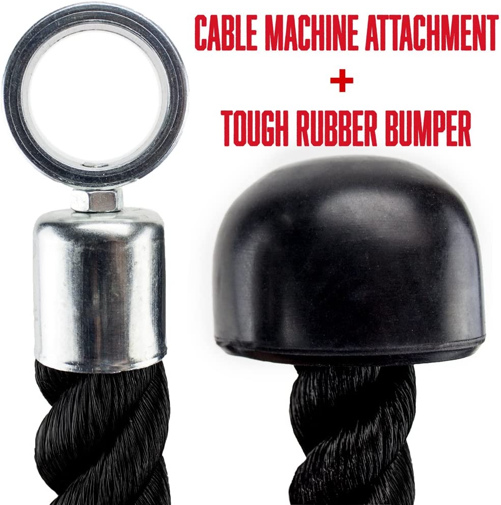 Single Tricep Rope Cable Attachment