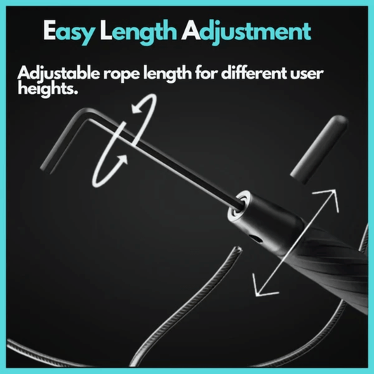 Adjustable High Speed Skipping Jump Rope