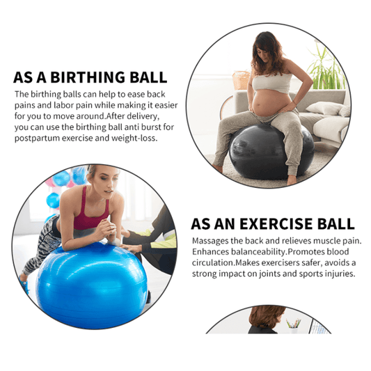 Anti Burst Aerobic Yoga Gym Balls