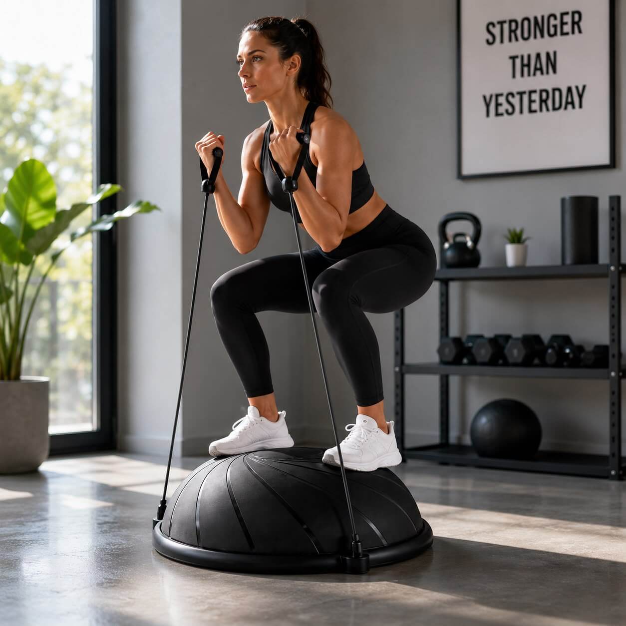 Bosu Ball Trainer