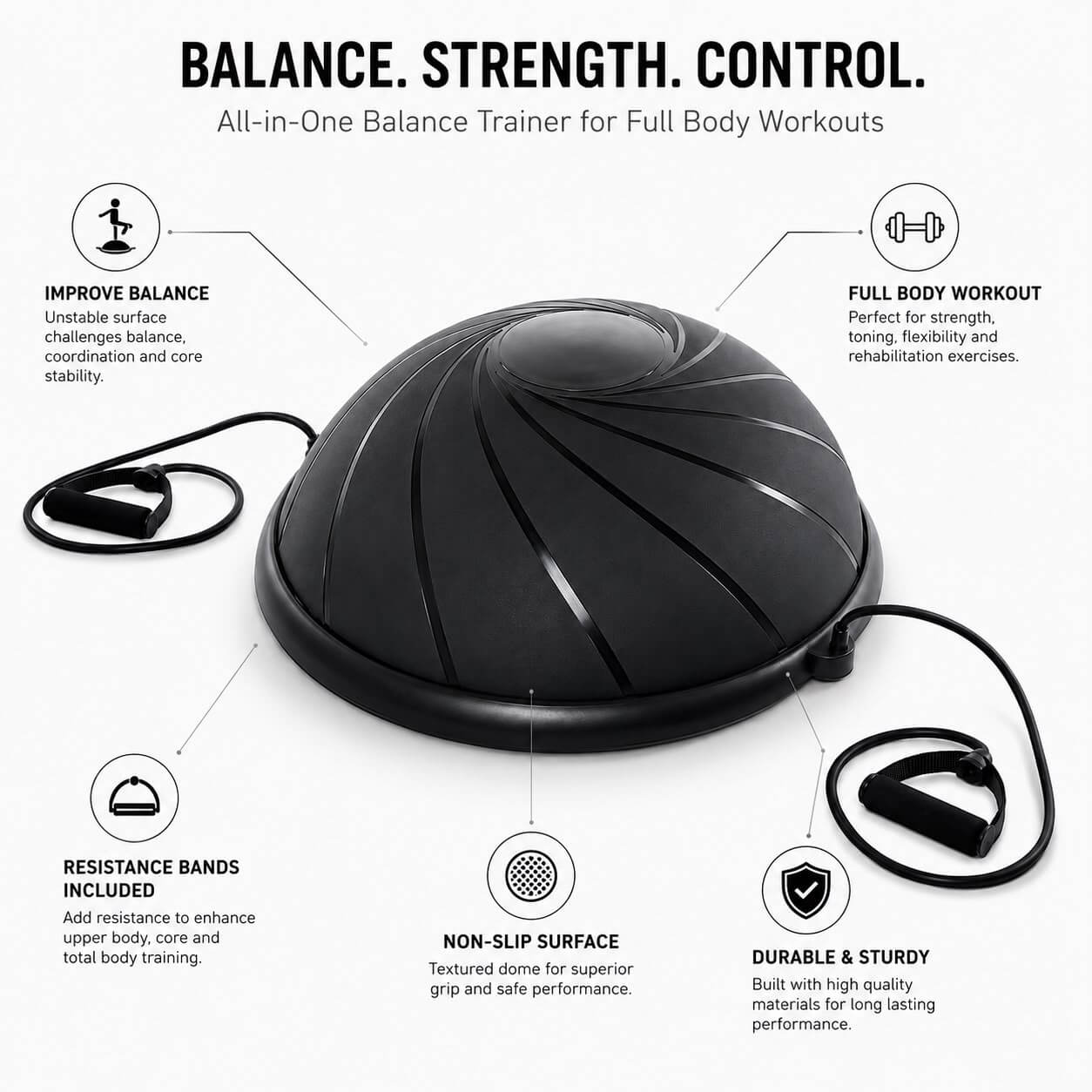 Bosu Ball Trainer
