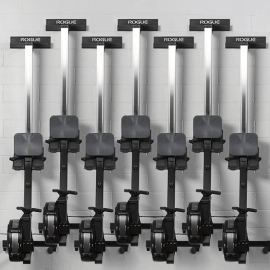 Bench & Rower Wall Hanger Storage