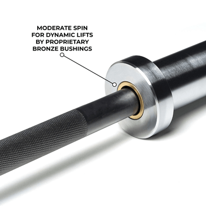 Shorty Olympic Barbell - Black