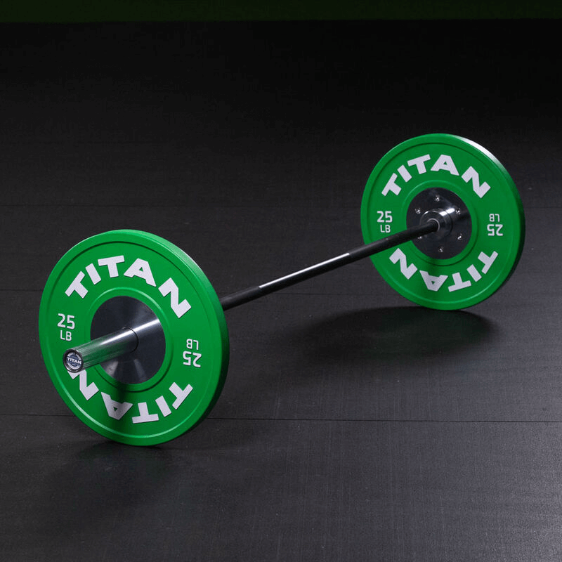 Shorty Olympic Barbell - Black