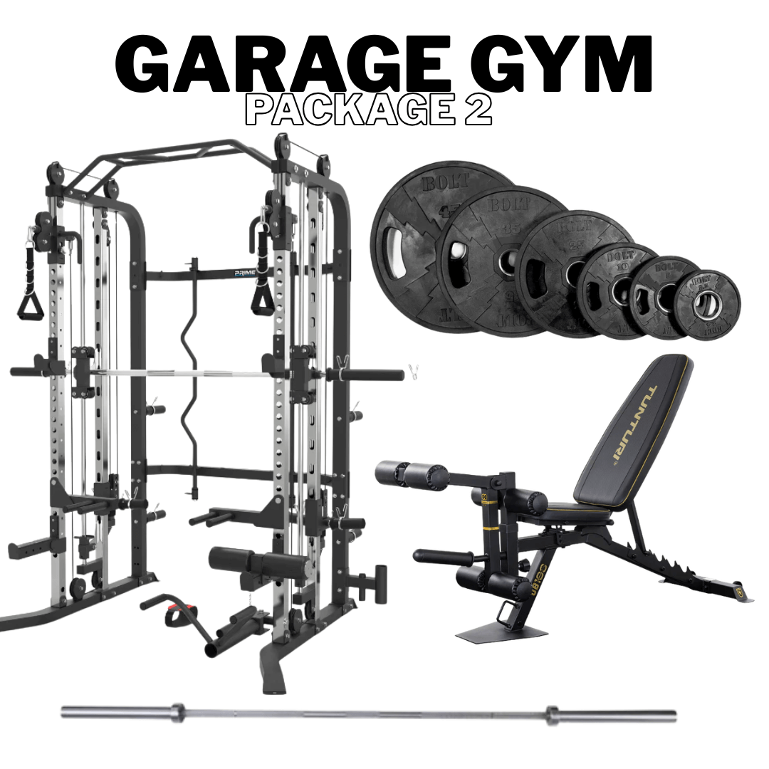 G2 All-In-One Trainer Garage Gym Package
