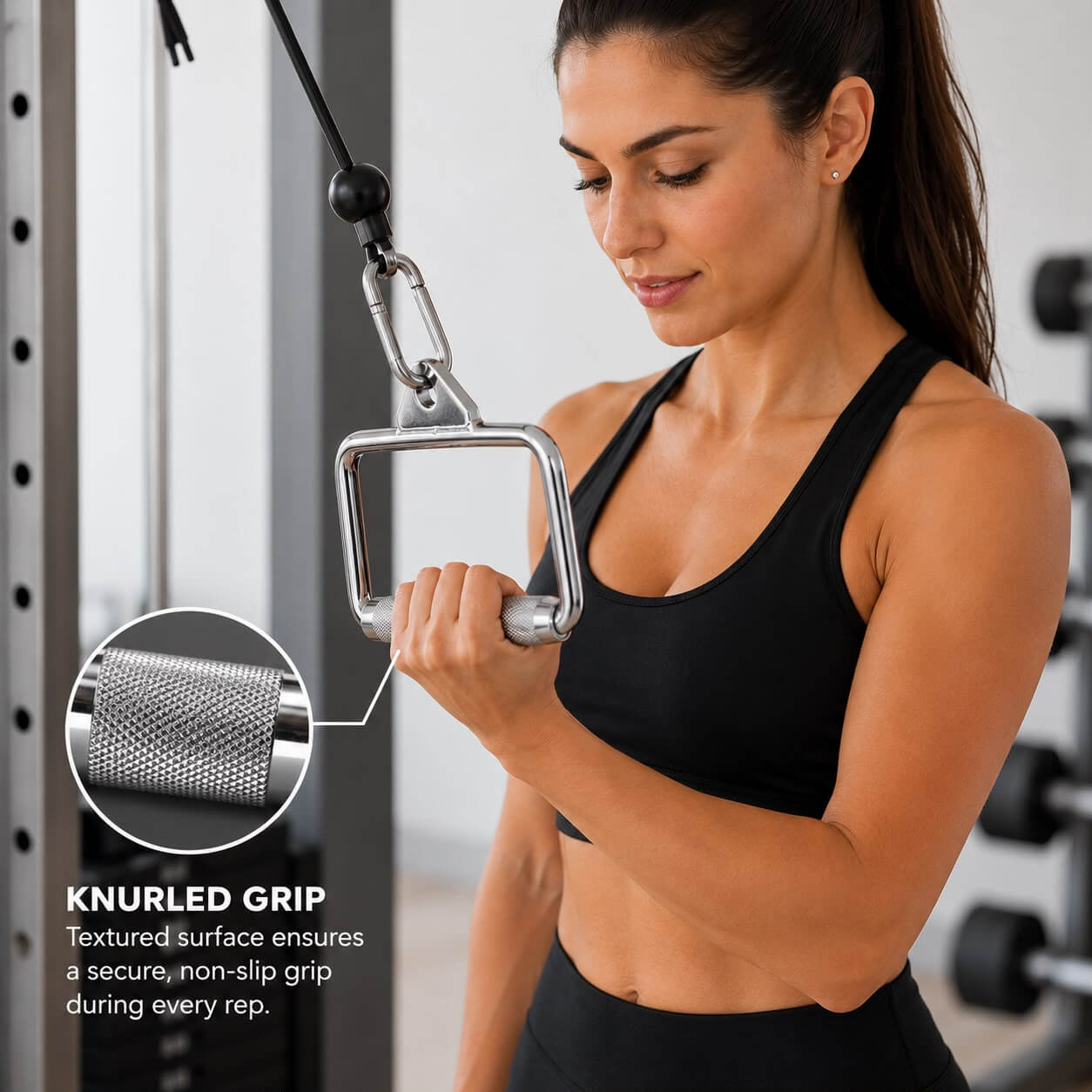 Steel Grip D Handle