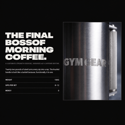 Stainless Steel 1kg HEAVY* Stan Tumbler