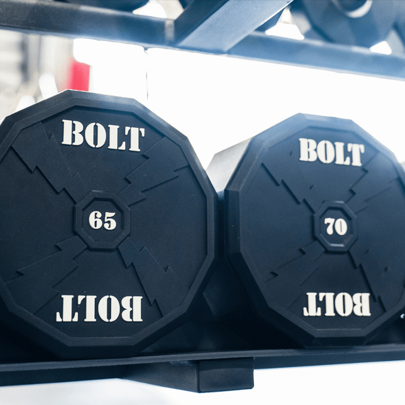 Pro Urethane Full Dumbbell Set + Rack