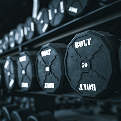 Pro Urethane Full Dumbbell Set + Rack