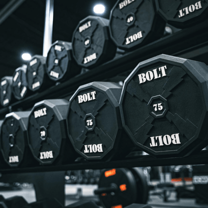 Pro Urethane Full Dumbbell Set + Rack