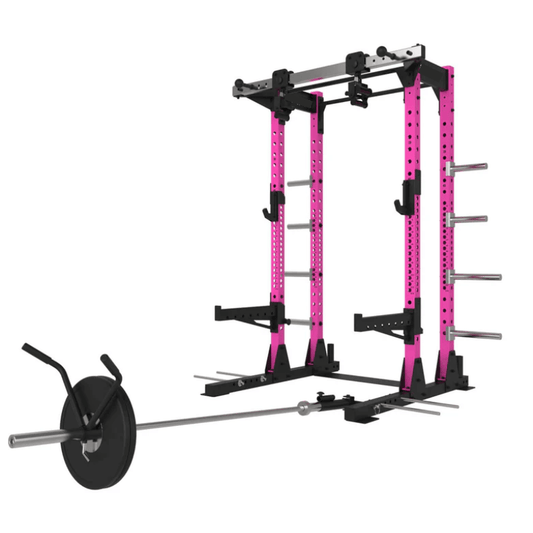 Elite Series Half Rack & Workout Bench - Pink