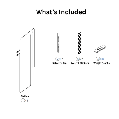 G-Series G6S Weight Stack Upgrade Kit