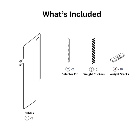 G-Series G6S Weight Stack Upgrade Kit