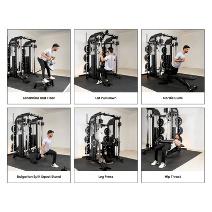 G15 Pro Smith & Cable Crossover All-In-One Trainer