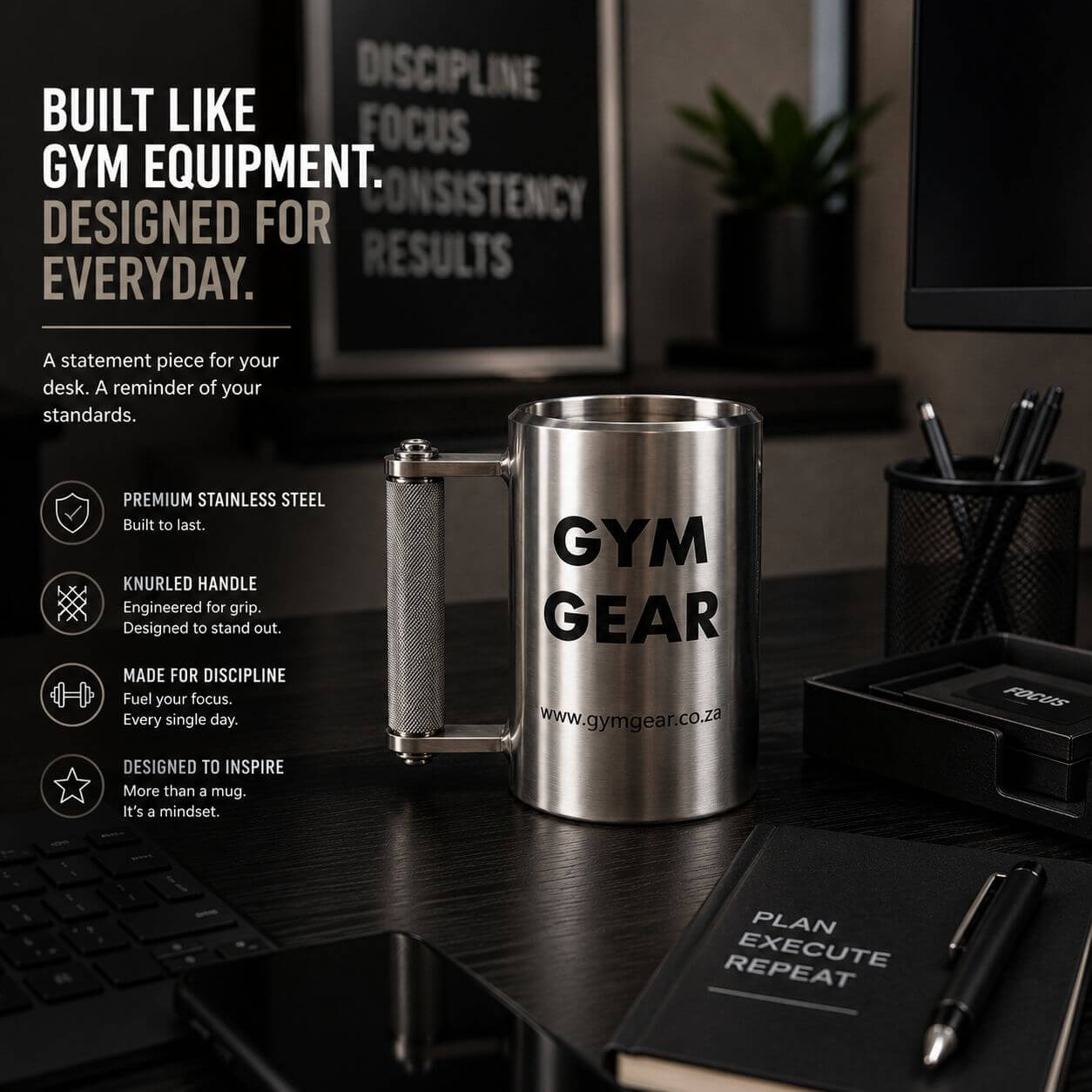Heavy Duty 10kg Gym Mug
