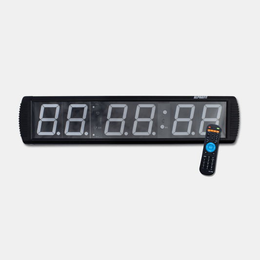 Gym Wall Timer Clock + Remote - Large