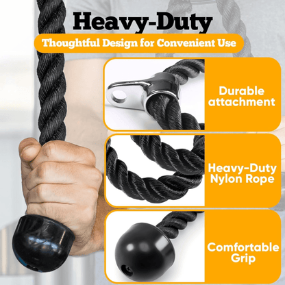 Long Tricep Rope -120cm