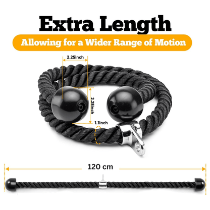 Long Tricep Rope -120cm
