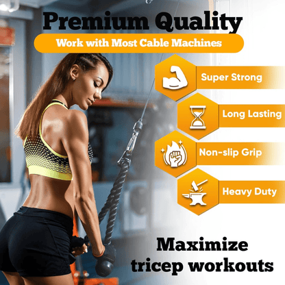 Long Tricep Rope -120cm