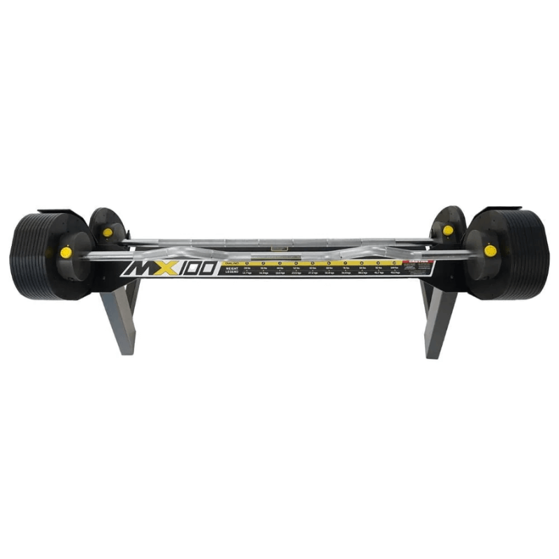 Adjustable Straight & EZ Barbell Set MX100