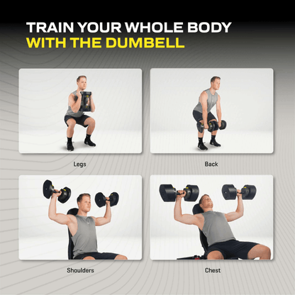 MX55 Adjustable Dumbbell Set 4.5kg - 25kg