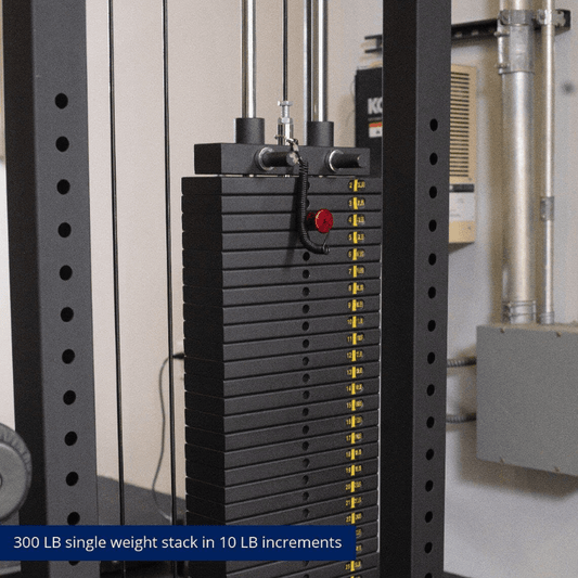 Monster Selectorised Lat Pulldown Machine