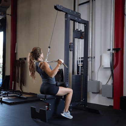 Monster Selectorised Lat Pulldown Machine