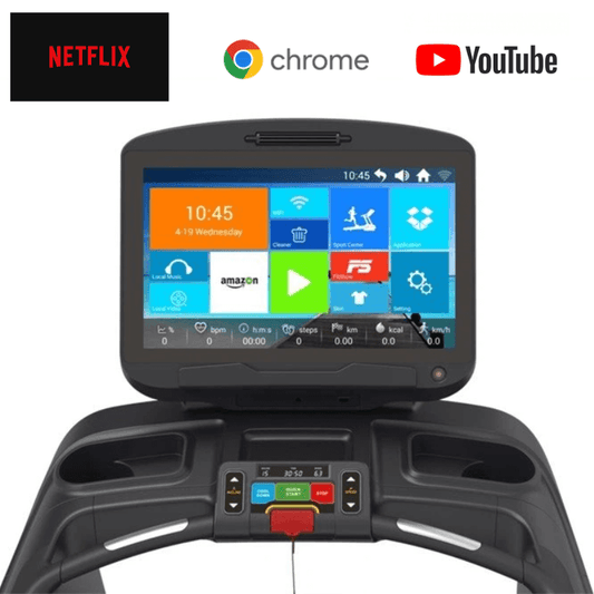 V12 Commercial AC Treadmill - Touch Screen